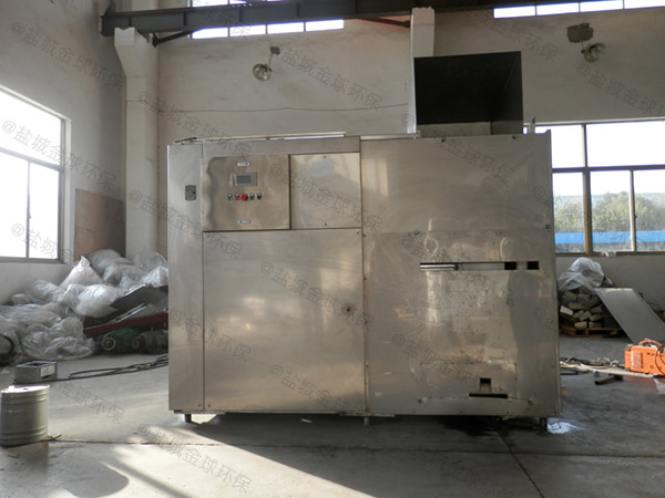 10吨机械式餐厨垃圾预处理机器用户案例