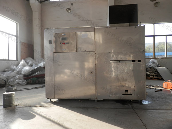 5吨机械式餐饮垃圾烘干粉碎设备处理技术与流程