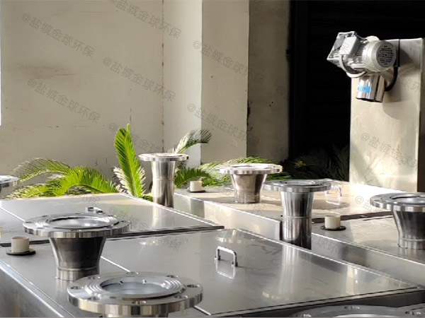奶茶店外置泵反冲洗型污水提升设备响但是不排水