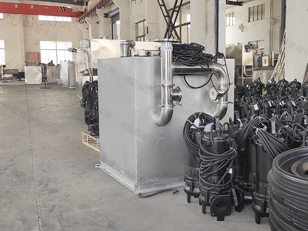 专业卫生间密闭式自动排渣污水提升器设备工艺